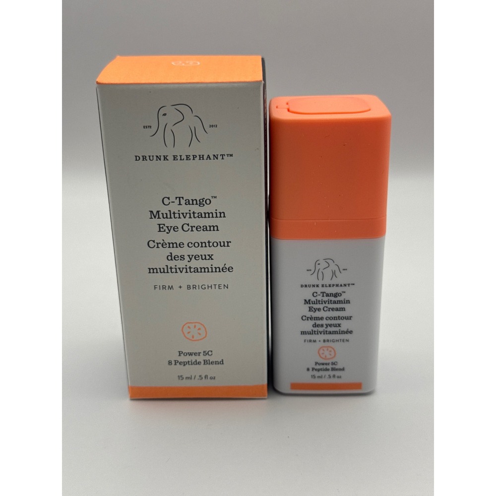Drunk Elephant C Tango Multivitamin Eye Cream Firm Brighten 15ml 5 Fl Oz NIB